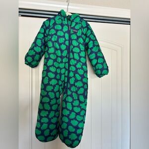 SOLD Toddler Patagonia snowsuit